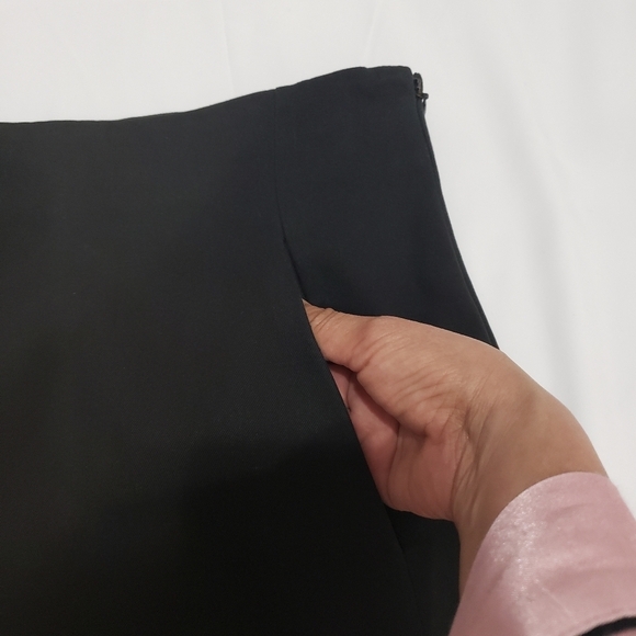 683- Balenciaga Black Pencil Skirt Women’s Size 36 EU S US Made in Italy - Picture 7 of 14